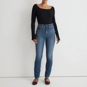 Madewell The Curvy Perfect Vintage Jean in Decatur Wash